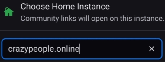 Setting Home Instance Banner