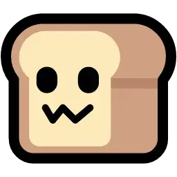 Smiling bread