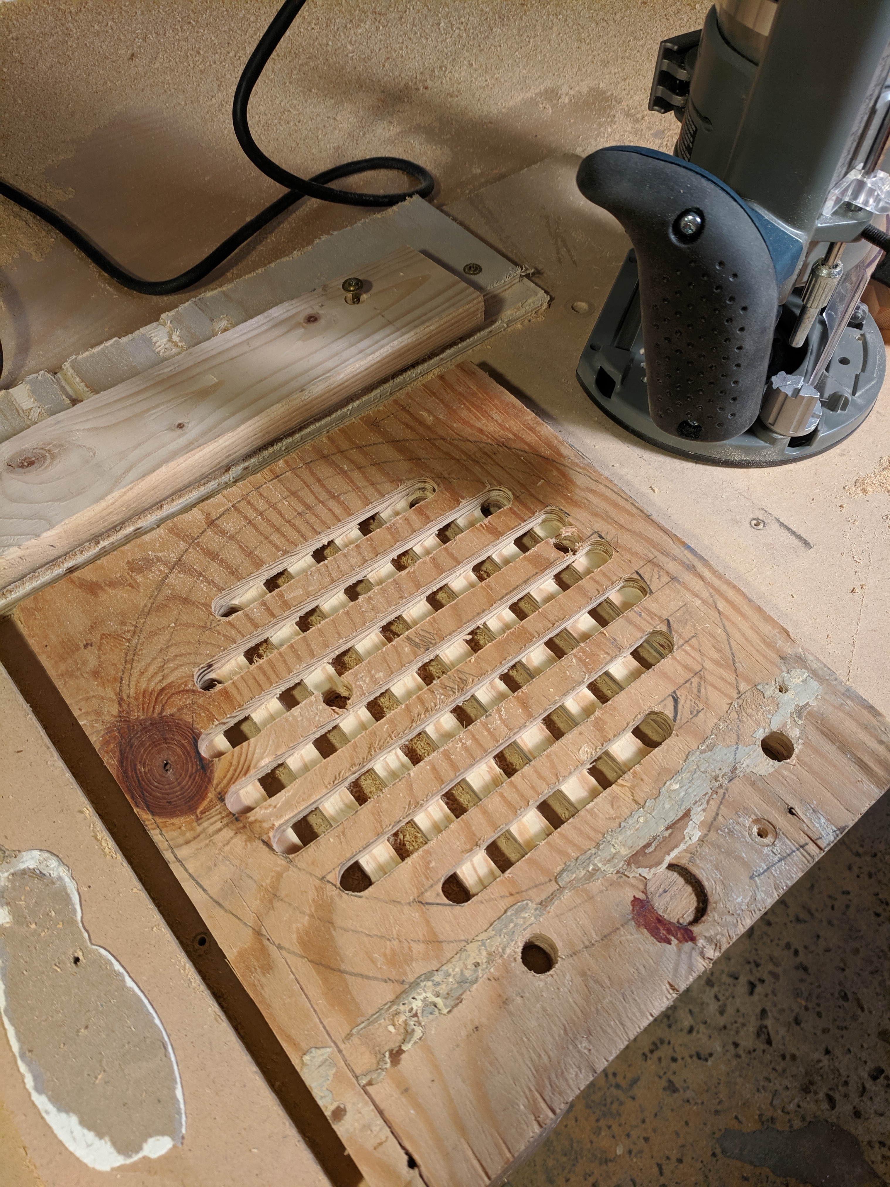 plywood mockup