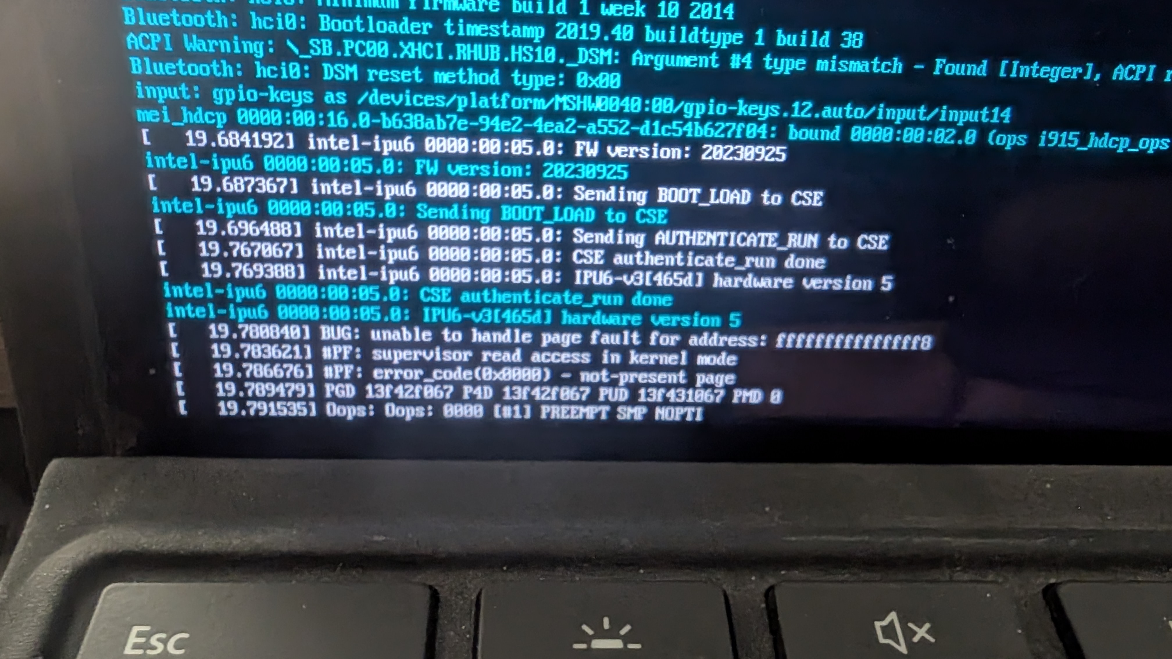 Fedora install screenshot.