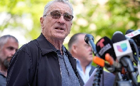 Robert De Niro Blasts Trump as 'Clown' Threatening Democracy at Biden Campaign Event