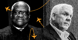 Harlan Crow Provided Clarence Thomas at Least 3 Previously Undisclosed Private Jet Trips, Senate Probe Finds